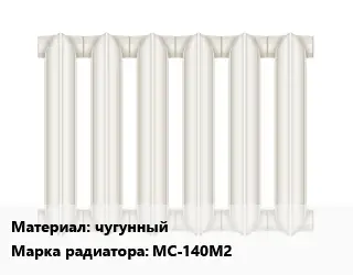 Радиатор чугунный чугунный МС-140М2